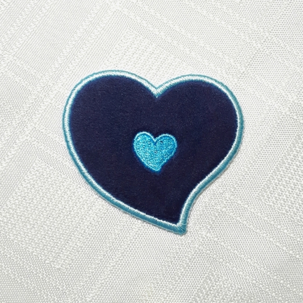 🌹Kelloggs Heart Sticker Sensory Patch Blue